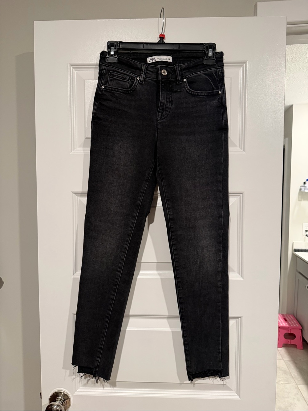 Zara Black High-Rise Skinny Jeans Size 4